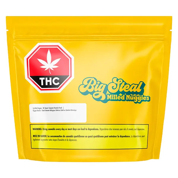 Image for Milled Nuggiez - BC Organic Sungrown Hawaiian Punch, cannabis milled flower by Big Steal