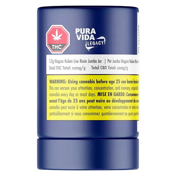 Image for Niagara Nuken Live Resin Jumbo Jar, cannabis all products by Pura Vida