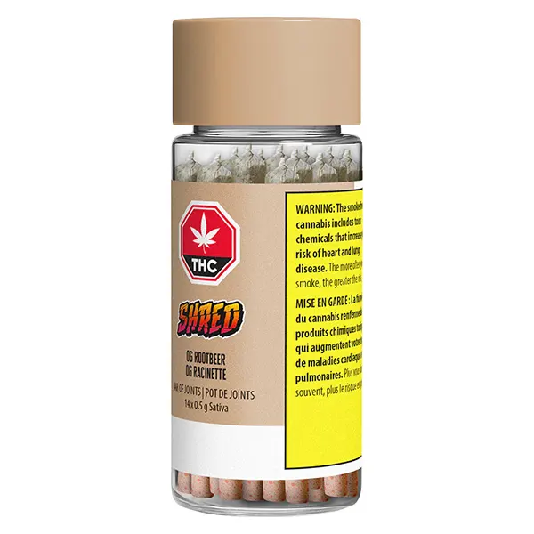 Image for OG Rootbeer Jar of Joints Pre-Roll, cannabis all products by Shred