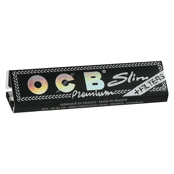 Image for Premium Black Slim + Filters, cannabis all products by OCB