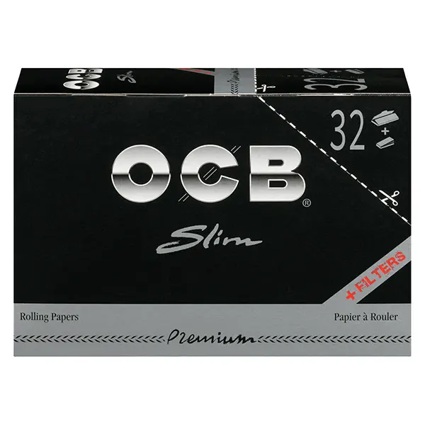 Image for Premium Black Slim + Filters, cannabis all products by OCB