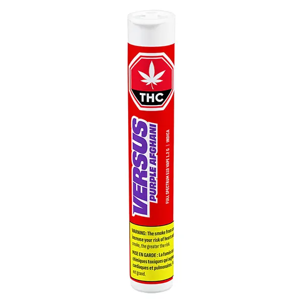 Image for Purple Afghani Full Spectrum 510 Thread Cartridge, cannabis vapes by Versus