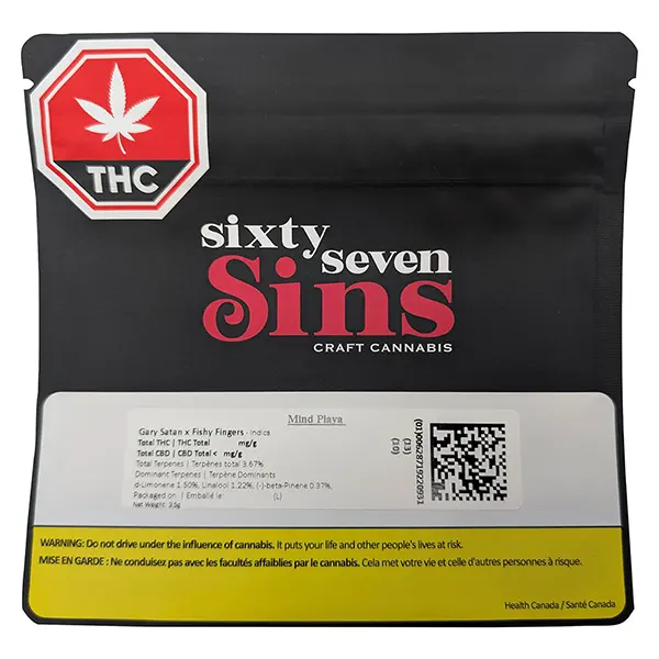 Image for Mind Playa, cannabis all products by Sixty Seven Sins