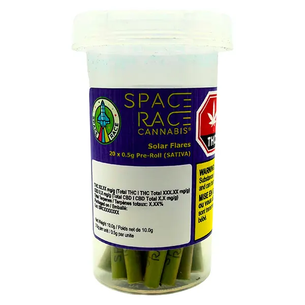 Image for Solar Flares Pre-Roll, cannabis pre-rolls by Space Race Cannabis