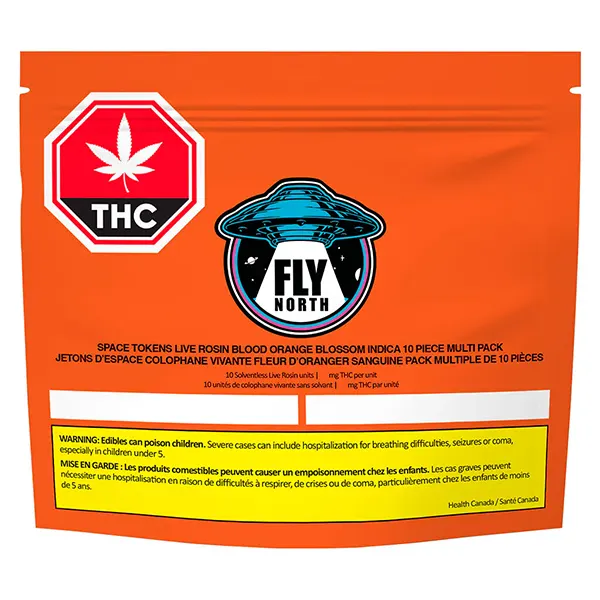 Image for Space Tokens Live Rosin Blood Orange Blossom Multipack, cannabis all products by Fly North