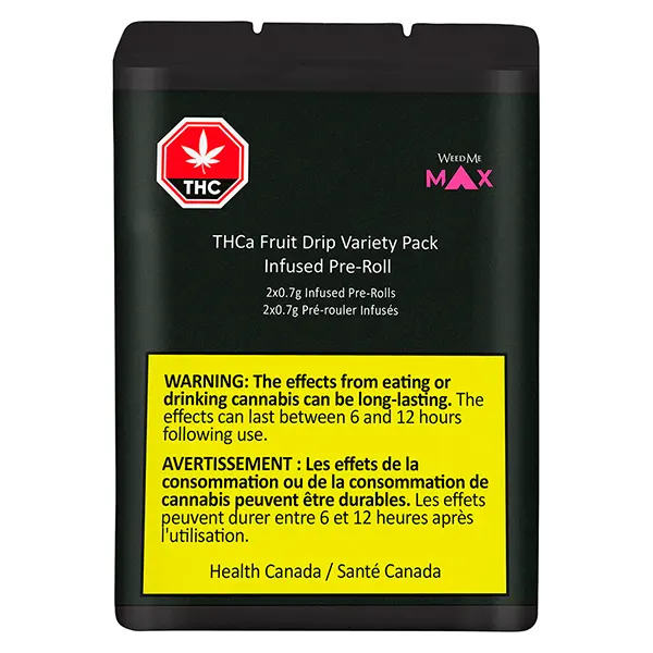 Image for THCa Fruit Drip Variety Pack Infused Pre-Roll, cannabis pre-rolls by Weed Me