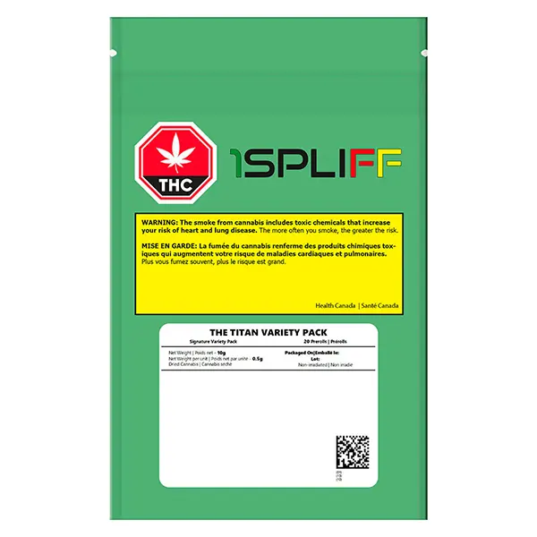 Image for The Titan Variety Pack Pre-Roll, cannabis pre-rolls by 1Spliff