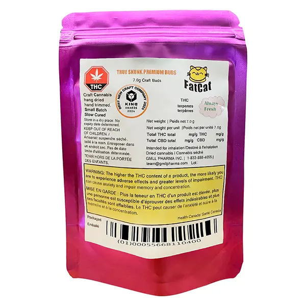 Image for TRUE SKUNK - Premium Buds, cannabis dried flower by FatCat