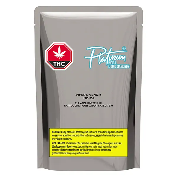 Image for Viper's Venom Liquid Diamond 510 Thread Cartridge, cannabis vapes by Platinum