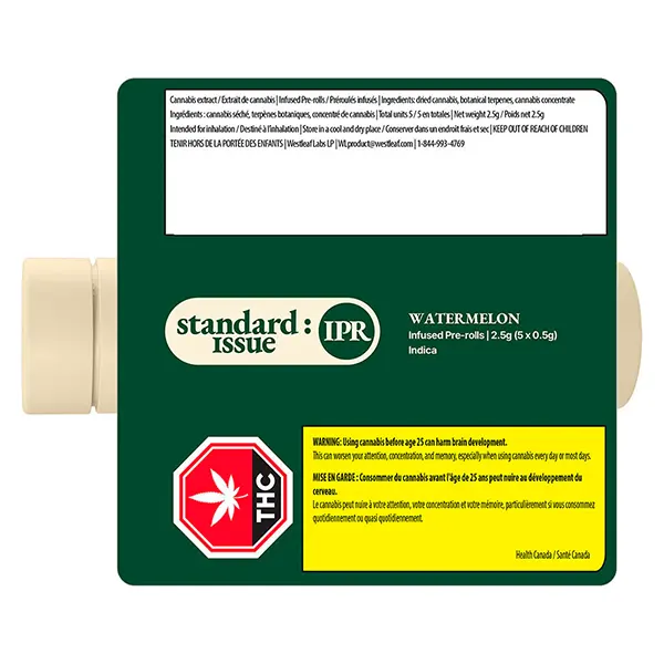 Image for Watermelon Infused Pre-Roll, cannabis all products by Standard Issue