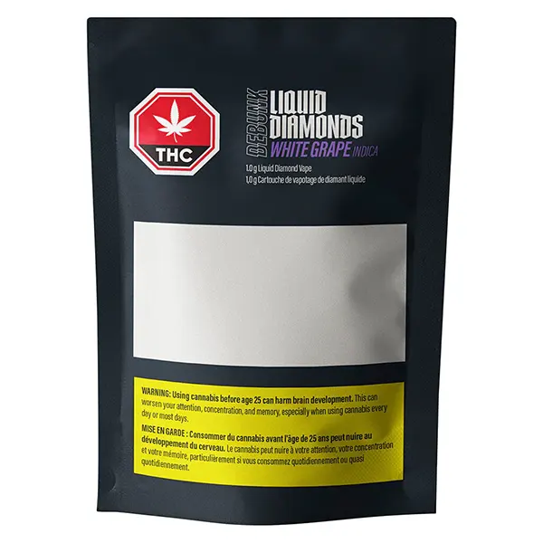 Image for White Grape Liquid Diamond 510 Thread Cartridge, cannabis all products by Debunk