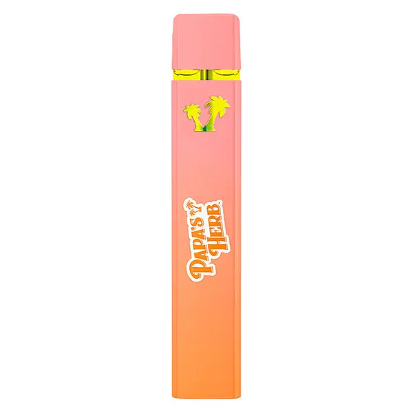 Image for White Peach 95+ Liquid Diamond AIO, cannabis vapes by Papa's Herb