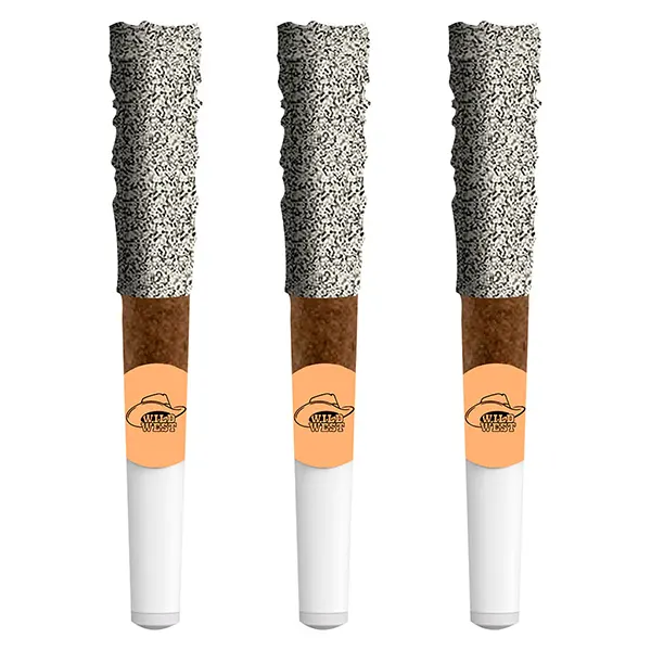Image for 60+ Peach Pony Diamond Dipped Blunts, cannabis all products by Wild West