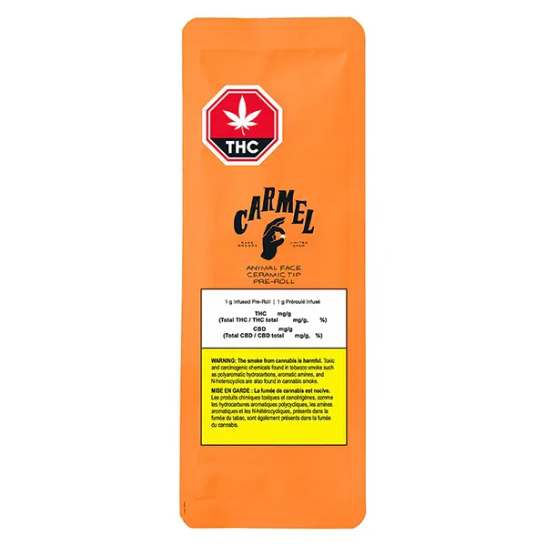 Image for Animal Face Ceramic Tip Pre-Roll, cannabis pre-rolls by Carmel