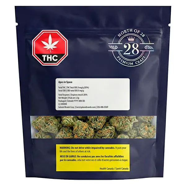Image for Apes in Space, cannabis all products by North of 28