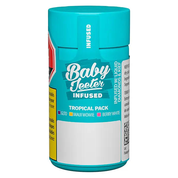Image for Baby Jeeter Tropical Pack Infused Pre-Roll, cannabis pre-rolls by Jeeter