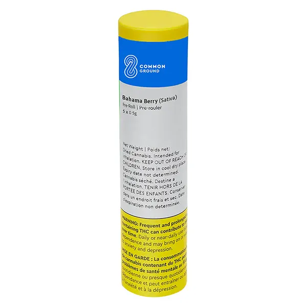 Image for Bahama Berry Pre-Roll, cannabis all products by Common Ground