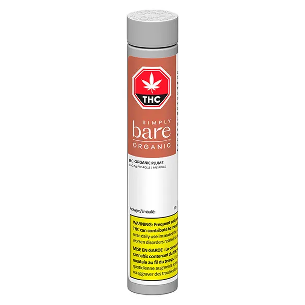 Image for BC Organic Plumz Pre-Roll, cannabis all products by Simply Bare