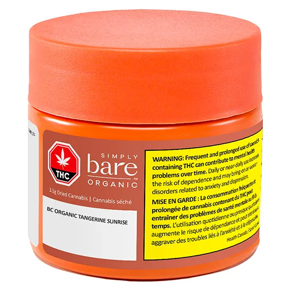 Image for BC Organic Tangerine Sunrise, cannabis all products by Simply Bare
