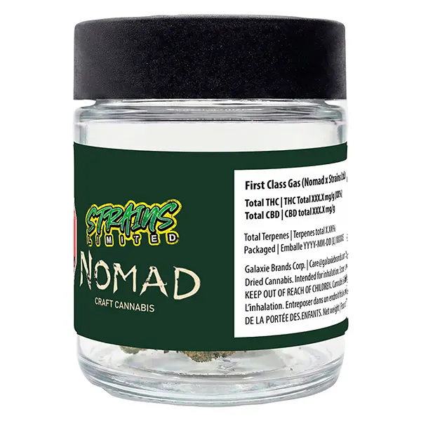 Image for First Class Gas, cannabis dried flower by Nomad