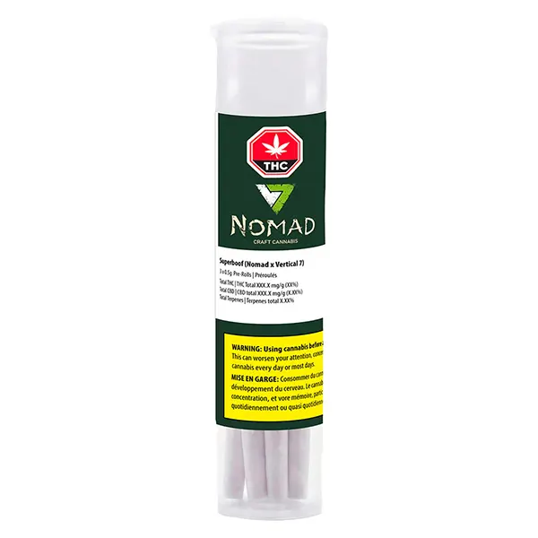 Image for Superboof Pre-Roll, cannabis all products by Nomad