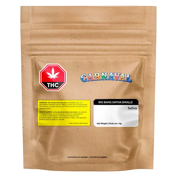 Image for Big Bang Sativa Smallz, cannabis all products by Carnaval Cannabis
