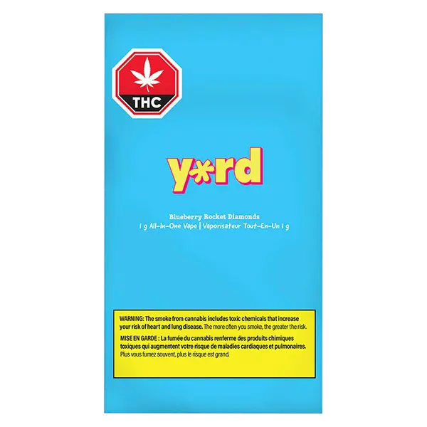 Image for Blueberry Rocket Diamonds All-in-One Vape, cannabis vapes by Yard