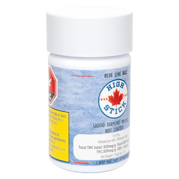Image for Blue Line Razz Infused Pre-Roll, cannabis all products by Highly Dutch Organic