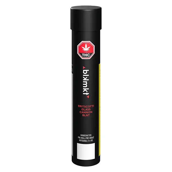 Image for Britscotti Glass Cannon BLNT Pre-Roll, cannabis blunts by BLKMKT