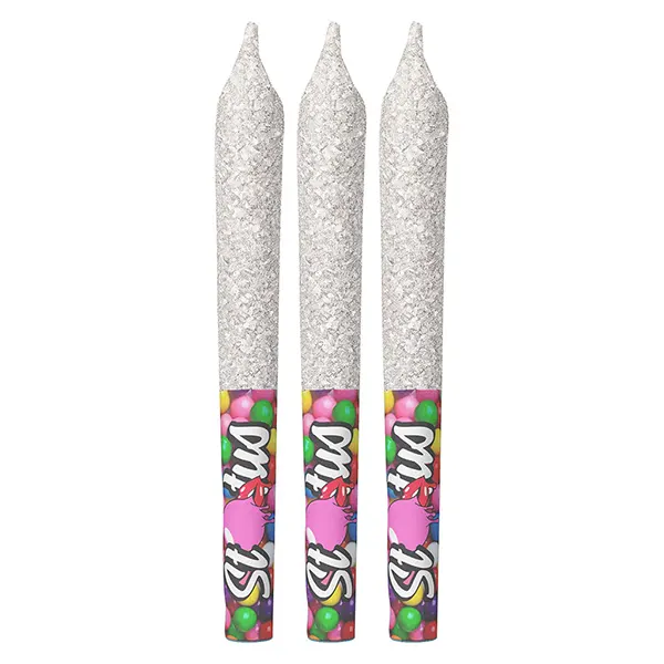 Image for Bubble Bubble Liquid Diamond Infused&Diamond Coated Pre-Roll, cannabis all products by Status