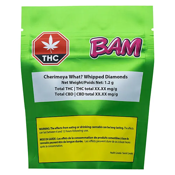 Image for Cherimoya What Whipped Diamonds, cannabis concentrates by BAM