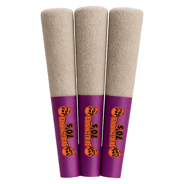 Image for Cherry Watermelon- Quad Diamond Infused Pre-Roll, cannabis pre-rolls by Skullcrusher by RAD