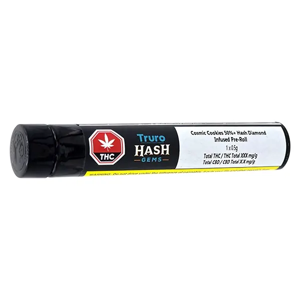 Image for Cosmic CKIES 50+ Hash Diamond Infused Pre-Roll, cannabis pre-rolls by Truro