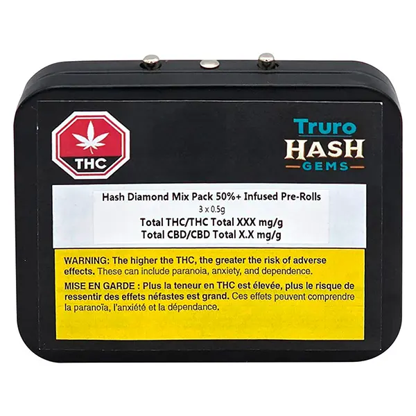 Image for Hash Diamond Mix Pack 50+ Infused Pre-Roll, cannabis all products by Truro