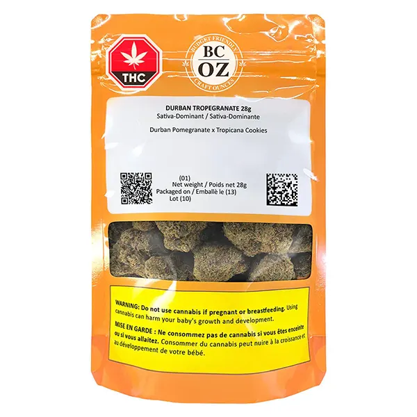 Image for Durban Tropegranate, cannabis all products by BC OZ