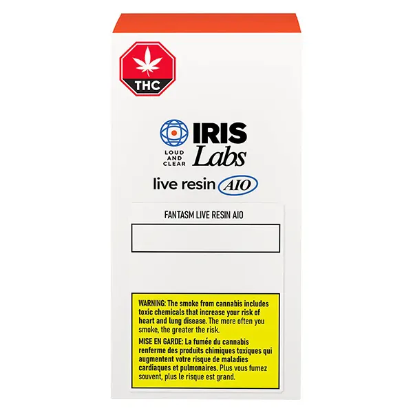 Image for Fantasm 100 Live Resin AIO, cannabis vapes by IRIS Labs