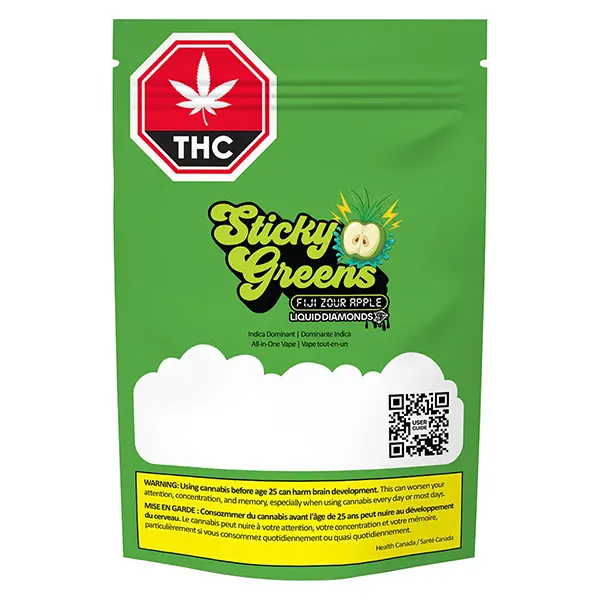 Image for Fiji Zour Apple Dripbar All-in-One, cannabis all products by Sticky Greens