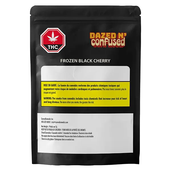 Image for Frozen Black Cherry, cannabis all products by Dazed N' Confused