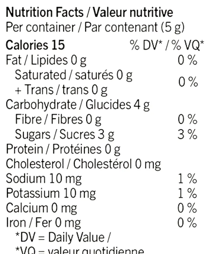 Nutrition Information for Fully Blasted Orange Cream Gummies Limited Edition (Edibles) by SOURZ by Spinach