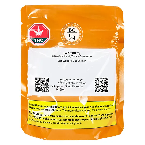 Image for Gasserole, cannabis all products by BC 1/4