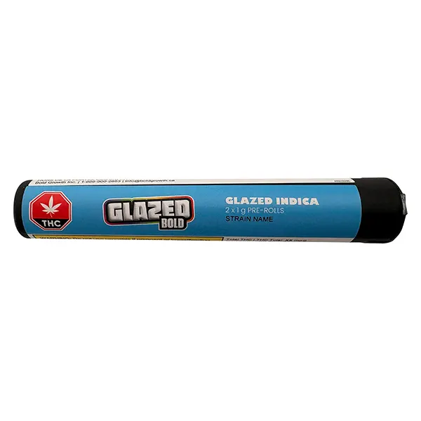Image for GLAZED Indica Pre-Roll, cannabis pre-rolls by BOLD