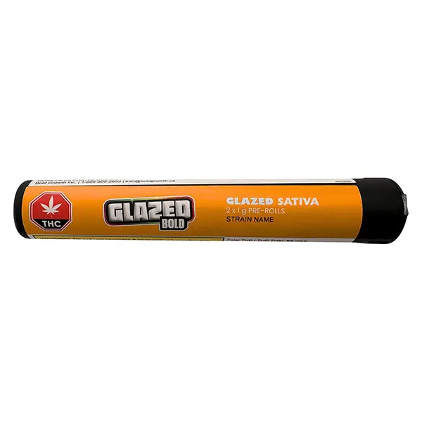 Image for GLAZED Sativa Pre-Roll, cannabis pre-rolls by BOLD