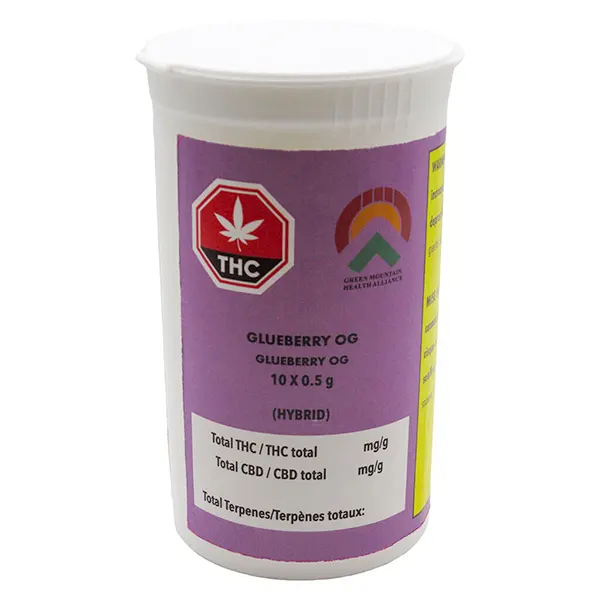 Image for Glueberry OG Pre-Roll, cannabis all products by Green Mountain