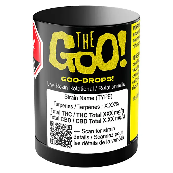 Image for GOO-DROPS Live Rosin Rotational, cannabis all products by The Goo!