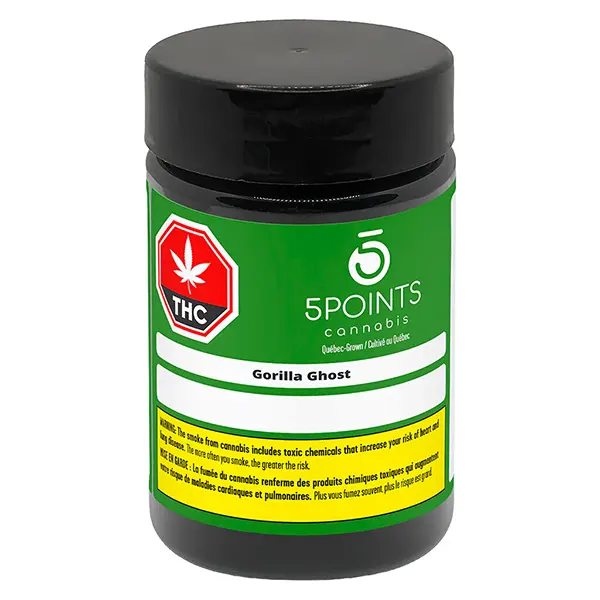 Image for Gorilla Ghost, cannabis all products by 5 Points Cannabis