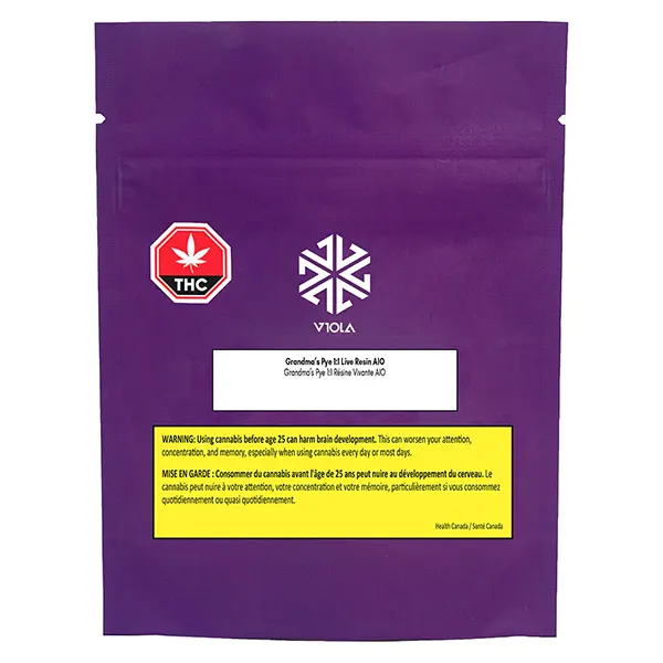 Image for Grandma's Pye 1:1 Live Resin AIO, cannabis all products by Viola