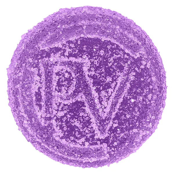 Image for Grape Escape Live Rosin Gummy, cannabis edibles by Platinum