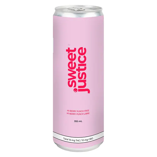 Image for Hi-Berry Punch FREE 10THC + 10CBG, cannabis beverages by Sweet Justice