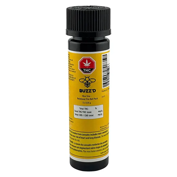 Image for Hive 5ive - Rotational Pre-Roll Pack, cannabis all products by Buzz'd