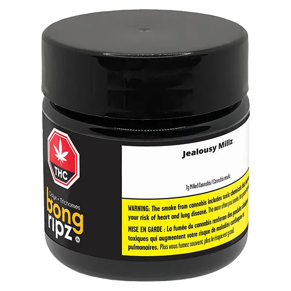 Image for Jealousy Millz, cannabis milled flower by Calyx + Trichomes Bong Ripz